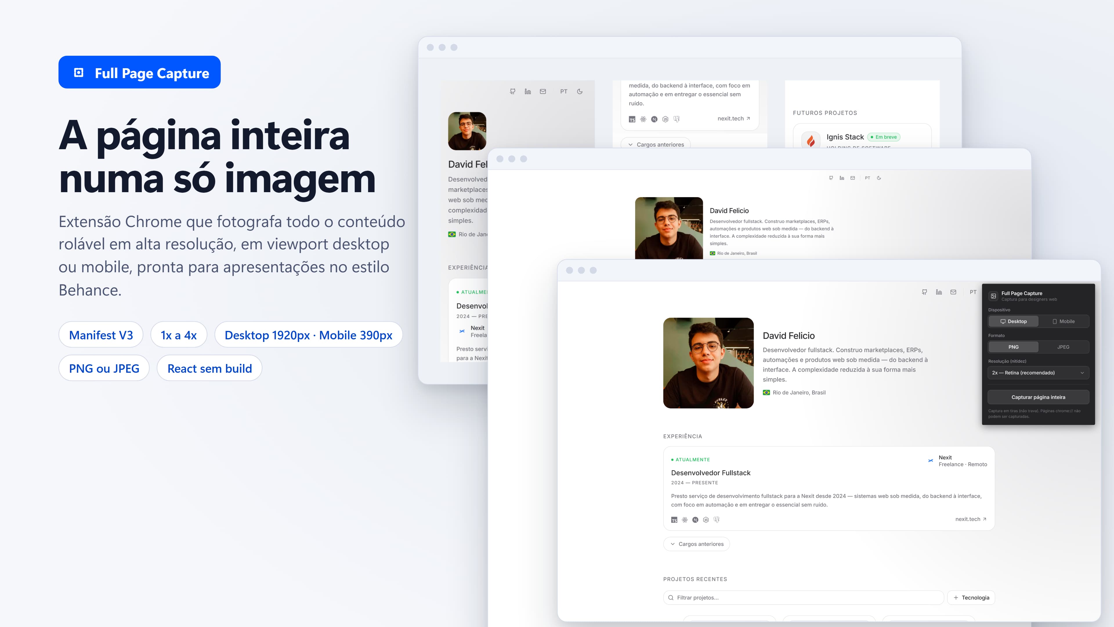 Captura de Página Inteira